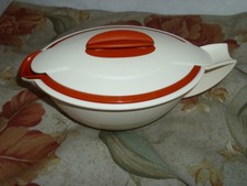 Tupperware Thermo-Duo Sauciere 400 /550ml, creme-orange