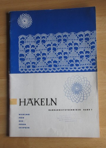 Heft handarbeit häkeln - handarbeit,