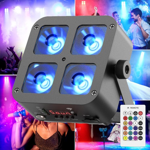 Rgbwauv wireless dmx - dmx, akku