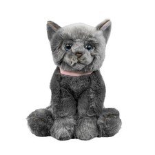 Kuscheltier Katze mit Halsband