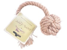 Terra Canis Hundehalsband Beige M Robust Tau-Design