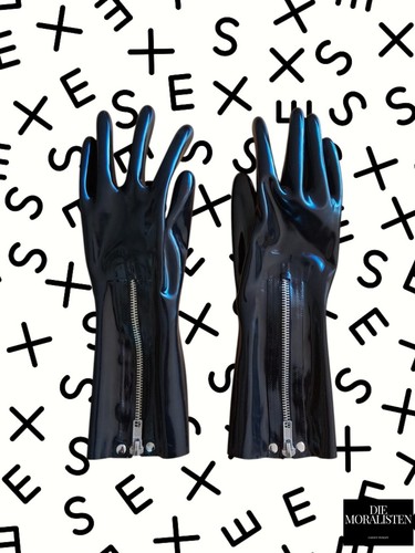 Latex gummi handschuhe mit - latex,