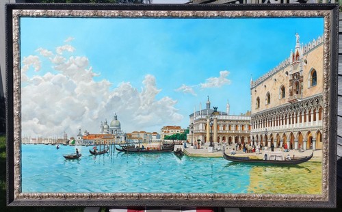 ölgemälde venedig - Ölgemälde,