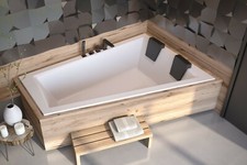 große Badewanne Eckbadewanne