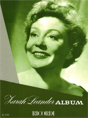 Zarah leander album songbook - zarah,