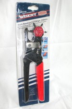 (3125) WISENT Profi Revolverlochzange Ösenzange 2-4,5mm Stanzeisen 240mm