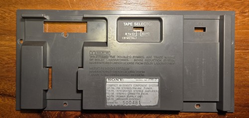 Sony rückwand für - fh-7,