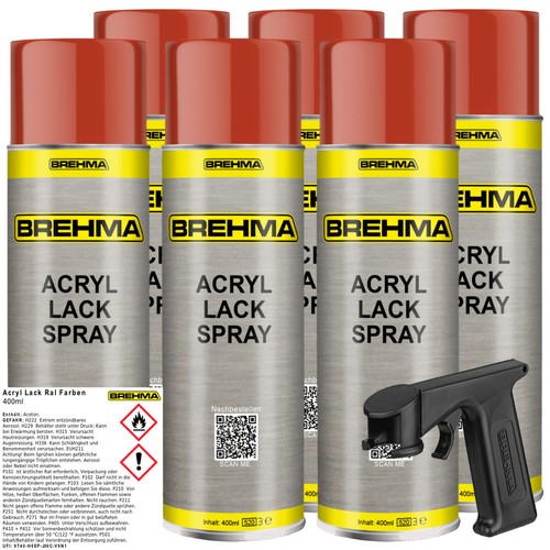 6xbrehma acryl lackspray ral - acryl,