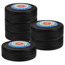  Eishockey-Pucks, 6 Stück, Mini-Hockey-Pucks, Ersatz-Hockey-Übungszubehör für