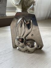 alte Schokoladenform Hase Langohr  3012 Shabby Backform Vintage Blech