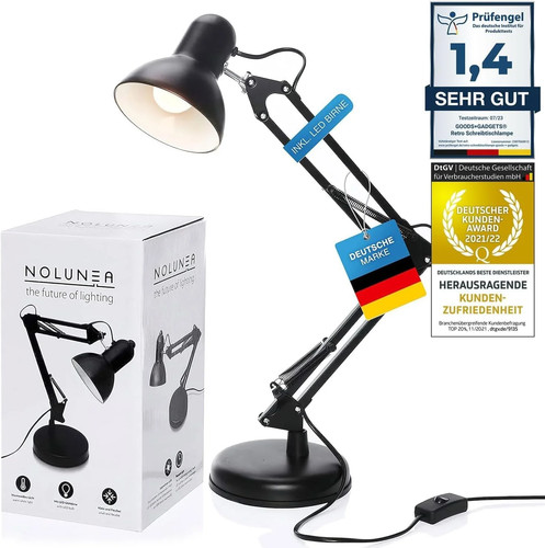 Retro schreibtischlampe - retro,