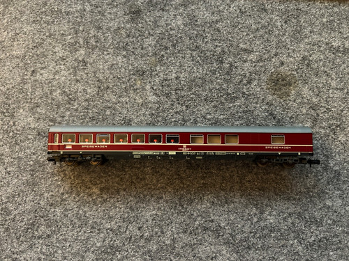 Spur speisewagen rot - speisewagen,