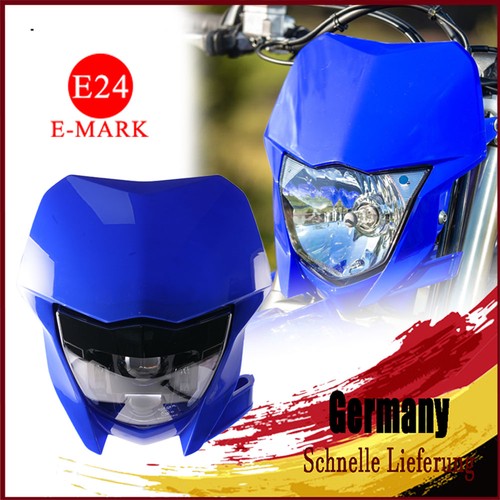Led scheinwerfer mit blaue - led,
