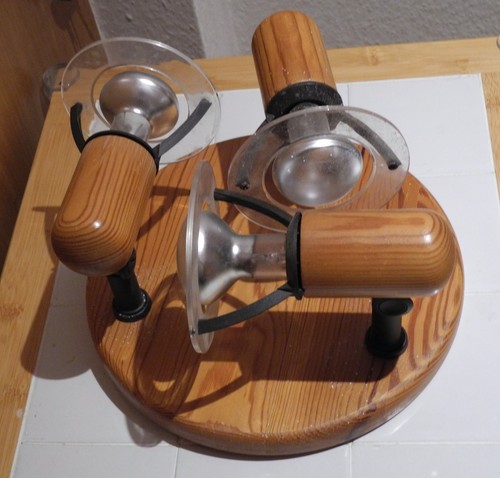 Deckenleuchte spotrondell holz - spotrondell,