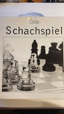 Schachspiel aus Glas 25x25 cm