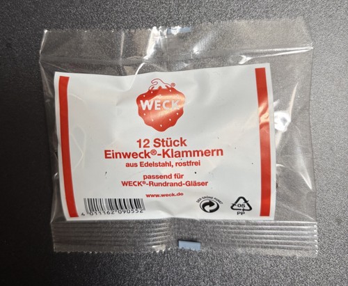 Weck einkochklammern - weck,