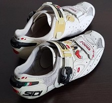Sidi Ergo 2 Carbon Rennradschuhe Radschuhe Rennrad Schuhe Straße Gr. 42,5 Weiß 