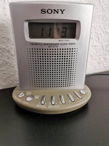 Sony icf c713 uhrenradio - icf-c713,