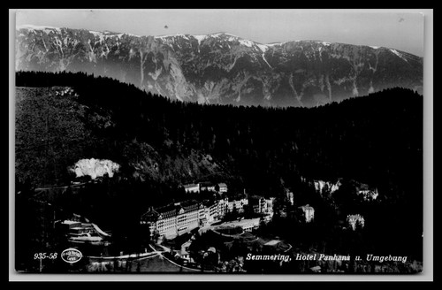 Ansichtskarte semmering - ansichtskarte, /
