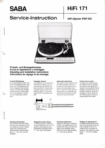 Service manual anleitung - service, für