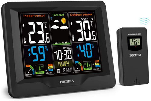 Fochea funk wetterstation mit - fochea, funk-wetterstation