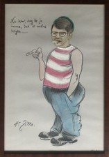 Konrad Kujau, „meine letzte…“, Heinrich Zille, handsigniert „H. Zille“ + „Kujau“