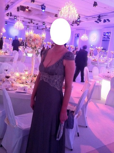 Edles abendkleid aus - edles,