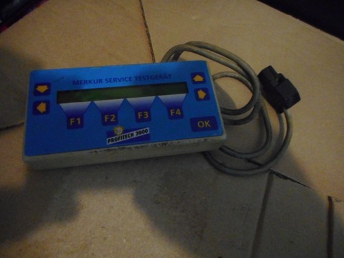 Testgerät blau für