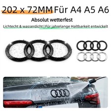 202x72MM Silber / Schwarz