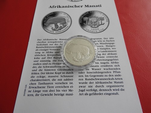 Côte ivoire 1000 francs - *,
