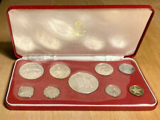 SILBER u.a. 9er Münzsatz