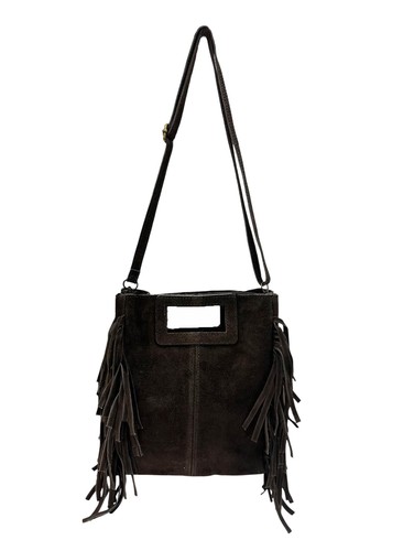 Henkeltasche wildleder tasche - henkeltasche,