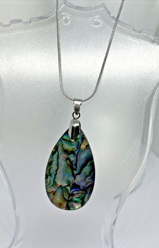 Abalone muschel halskette - abalone-muschel,