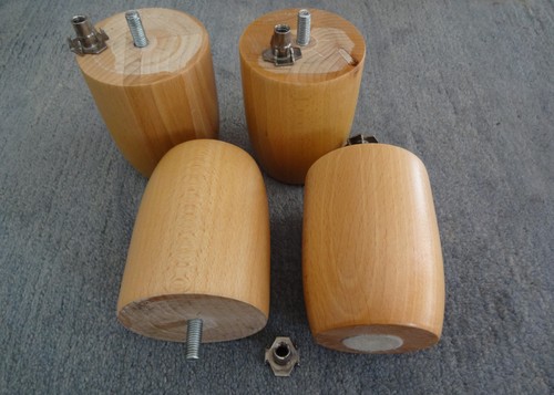 Möbelfüße holz rund - möbelfüße,