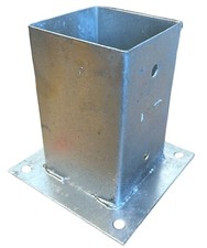 Aufschraubhülse Pfostenträger Pfostenschuh Pfosten tzn feuerverzinkt