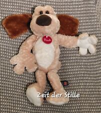 TRUDI BUSSI Hund Braun Weiß Beige ca. 35 cm Granulat Stofftier tolle Pfoten *