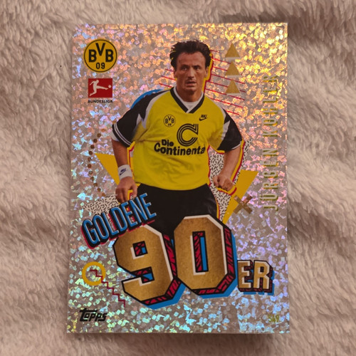 Topps match attax jürgen - match,