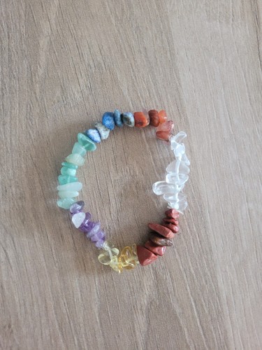 Buntes edelsteinarmband - buntes,