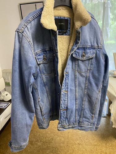 Zara herren jeansjacke denim - herren,
