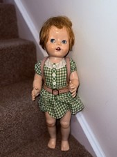 PEDIGREE Vintage Puppe 50er Jahre Laufpuppe