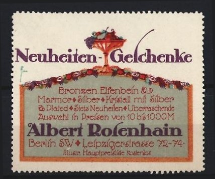 Reklamemarke berlin - reklamemarke,