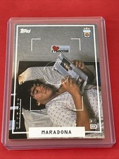 TOPPS FOCUS Argentina 2025 Karte #31 DIEGO MARADONA All Time Appearances‘91 ARG