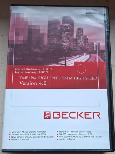 Becker navi software traffic - becker,