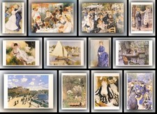 12 Kunstpostkarten Pierre-Auguste Renoir
