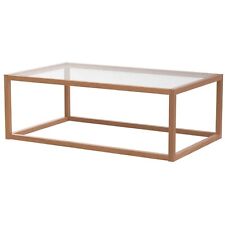 Couchtisch Wohnzimmertisch Stubentisch Sofatisch Tisch Wohnzimmer Eiche Glas