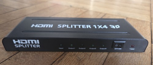 Hdmi splitter 1x4 - splitter, verteiler