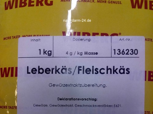 Wiberg leberkäs fleischkäs - leberkäs,