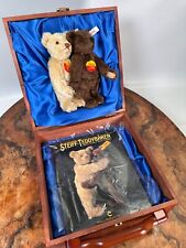 SELTEN!! Steiff Teddybären Eine Liebe fürs Leben in Holzkiste mit Buch Bären TOP
