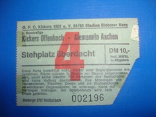 81/82 Ticket OFC Kickers