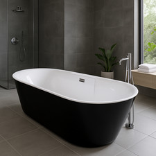 Freistehende Badewanne